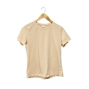 KOTN | Womens Peach Basic Crew Short Sleeve T Shirt Egyptian Cotton​​